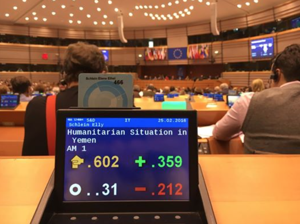 Il PE chiede l’embargo UE su armi verso l’Arabia Saudita