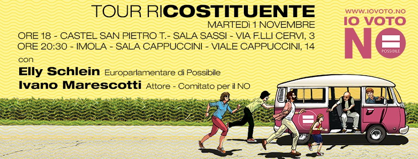 Tour RiCostituente Imola (Bo) con Ivano Marescotti