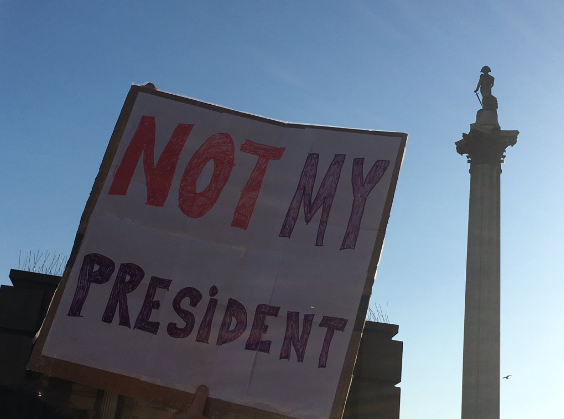#WomensMarch in London: a huge crowd fighting for #womensrights