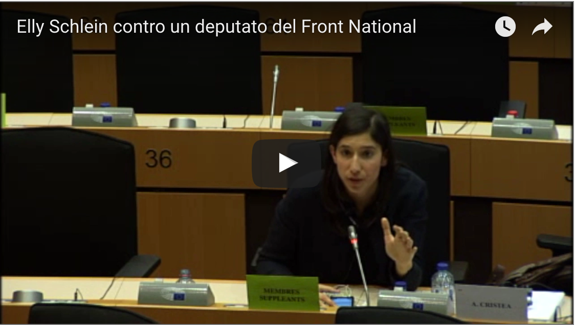 Il mio intervento in aula contro un deputato del Front National