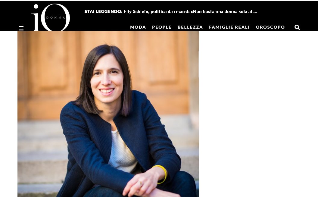 Io Donna – Elly Schlein, politica da record: «Non basta una donna sola al comando»