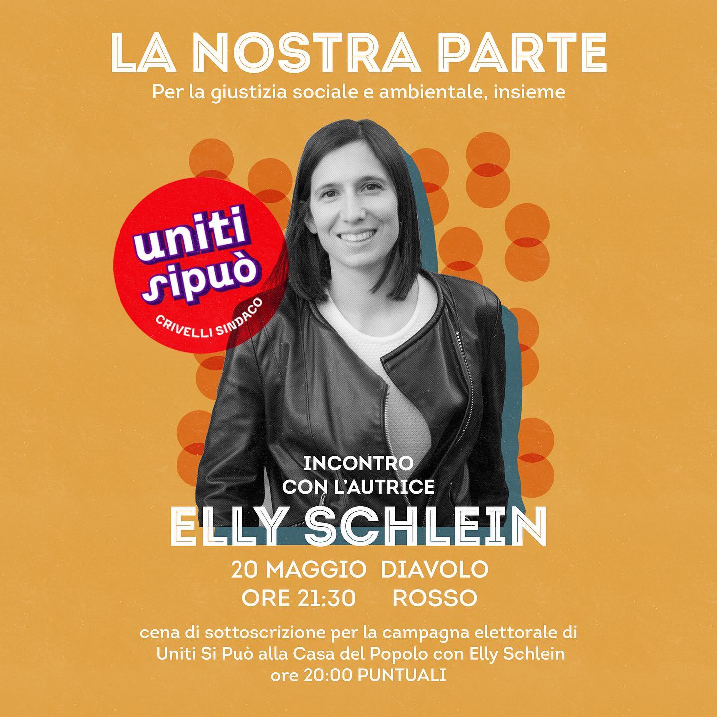 Cena e presentazione La Nostra Parte