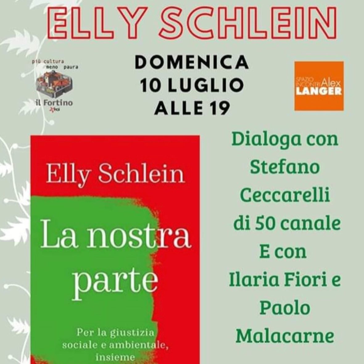 Elly Schlein "La Nostra Parte"