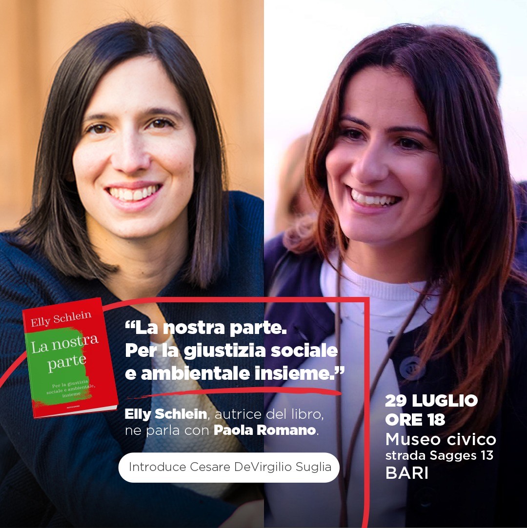Presentazione del libro di Elly Schlein “La nostra parte”