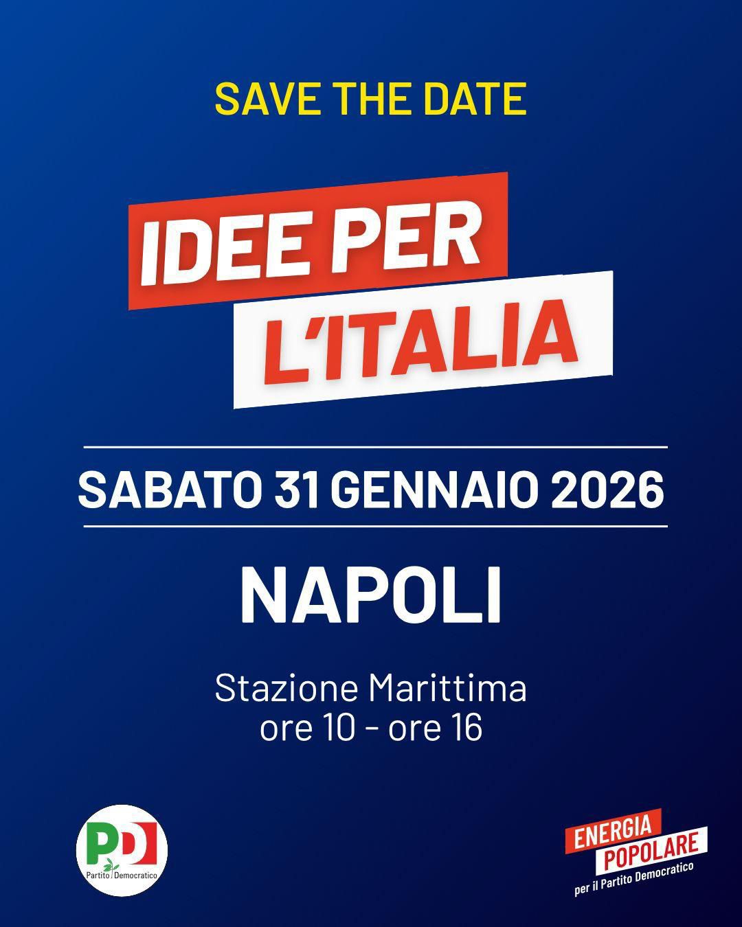 Elly Schlein a Napoli